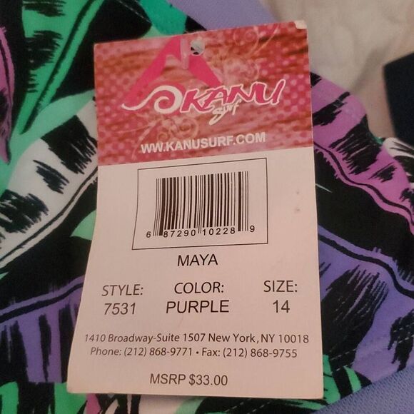 NWT KANU SURF BIKINI TOP - Picture 3 of 6
